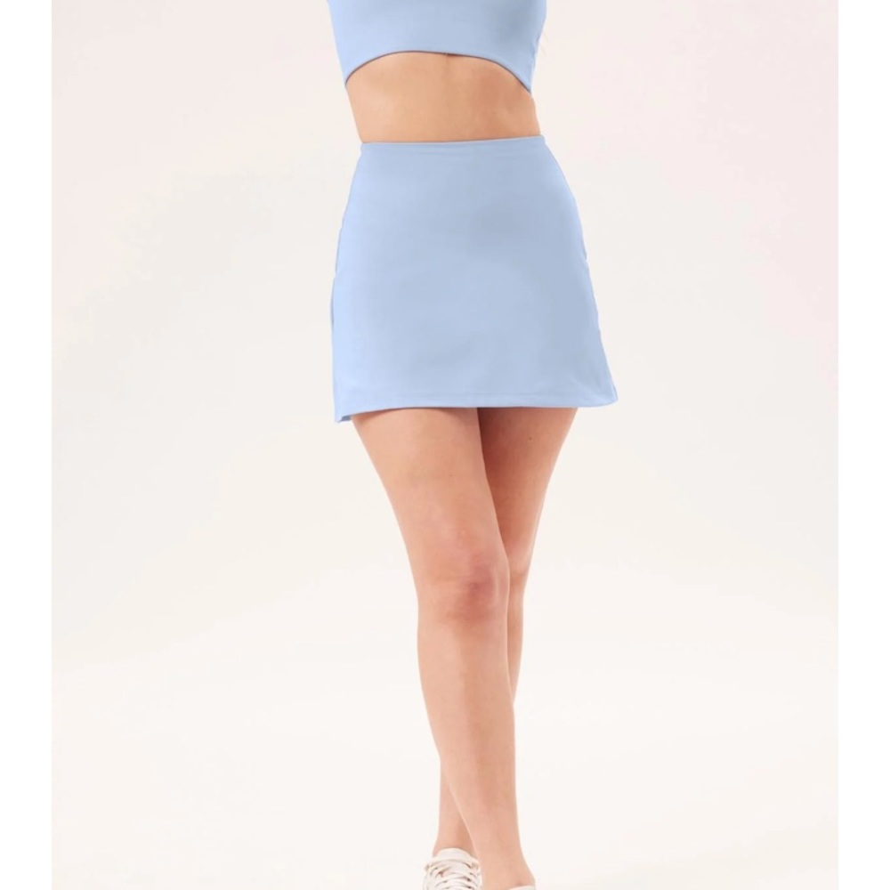 Brand new Girlfriend Collective Sport Skirt in Droplet